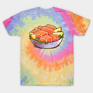 Feeling fancy with this fresh Japanese salmon sashimi T-Shirt